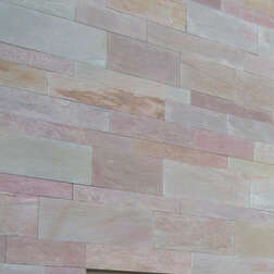 Naturstein Sarazza Schiefer bruchroh